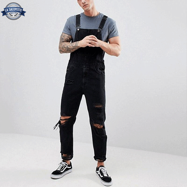 Denim Overalls Detroit Street Style