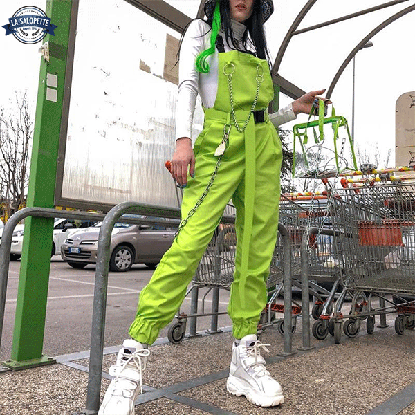 Vintage Overalls Streetwear Faces