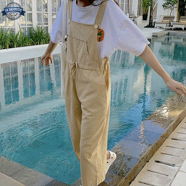 Vintage Overalls Beige Padua Woman